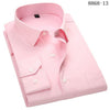 4XL 5XL 6XL 7XL 8XL Large Size Men's Business Casual Long Sleeved Shirt White Blue Black Smart Male Social Dress Shirt Plus